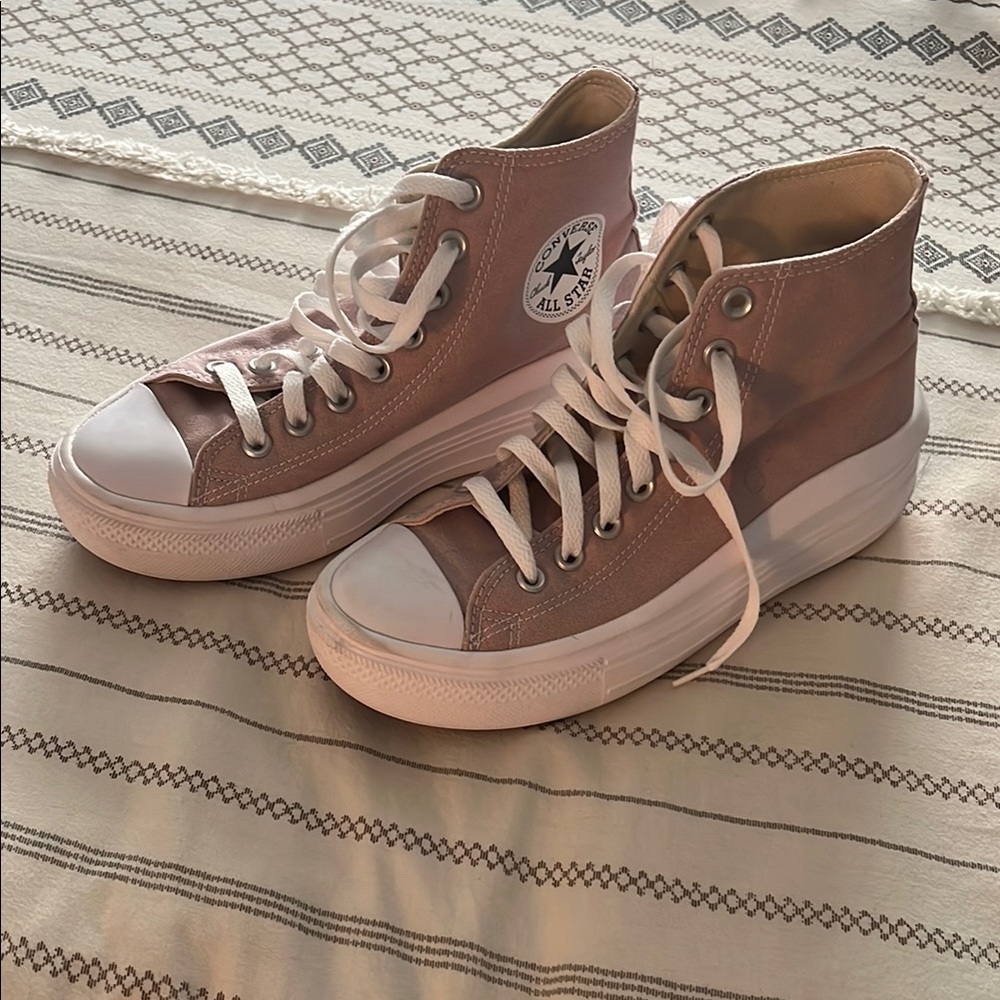 Converse All Star High-Top Sneakers - Pink